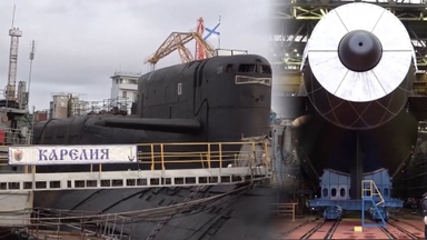 러, 핵잠수함 하바롭스크 진수…수중 드론 탑재 가능