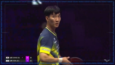 [오늘의 영상] 35살 맏형 이상수, 파워 탁구로 '8강'