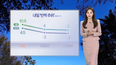 [날씨] 내일 또 '반짝 추위'…아침 서울 4도·대관령 -2도
