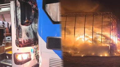 [사건사고] 경부고속도로 4중 추돌…폐기물 공장 등 화재