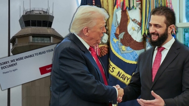 트럼프, 항공관제사 출근 압박…시리아 대통령과 회담