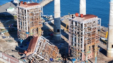 울산 붕괴사고 위혐요소 4·6호기 정오 기해 '발파'