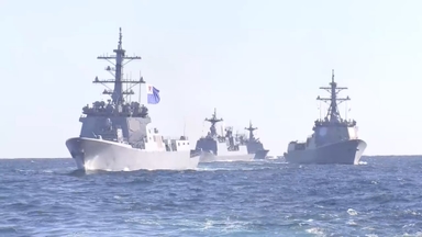 이지스구축함 3척 동시 출격에 함포 사격까지…첫 함대급 해상훈련