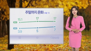 [날씨] 당분간 맑고 온화한 날씨…수능일 큰 일교차 유의
