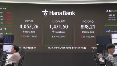 코스피, 뉴욕증시 급락에 2%대 하락…환율 1,460원대