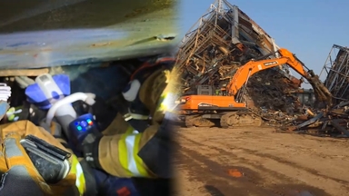 마지막 매몰자 수색 난항…우회 통로 진입 시도