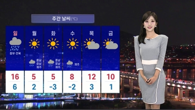 [날씨] 주말도 완연한 늦가을…다음 주 영하권 '겨울 추위'