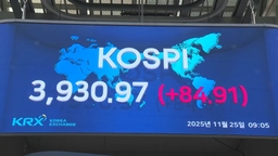코스피 2.5% 상승 출발…환율 1,470원대 지속