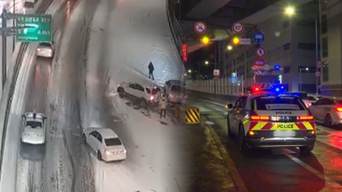 퇴근길 기습 폭설에 교통대란…곳곳 통제에 정체 극심