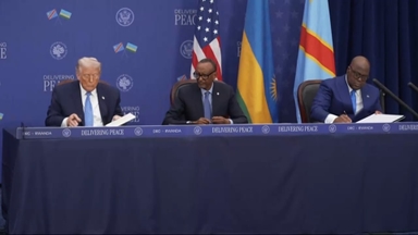 르완다-민주콩고 손잡아…트럼프 "여덟번째 전쟁 끝내"