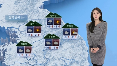 [날씨] 주말 추위 누그러져…중부 곳곳 눈 소식