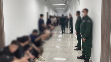 한-캄 경찰, 범죄단지 급습 …감금 한국인 구출