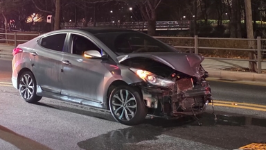 음주 상태로 도주하다 순찰차 들이받은 10대 붙잡혀