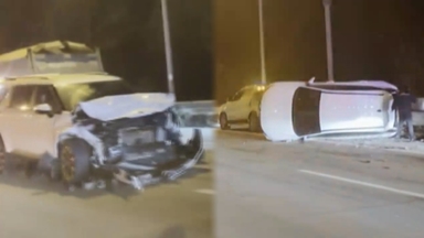 의정부 민락 IC 인근 7중 추돌…인명 피해 없어