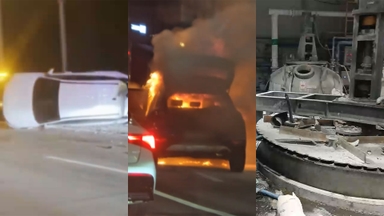 [제보23] 의정부 민락 IC 인근 7중 추돌…인명 피해 없어 外