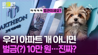 외부인에 벌금(?) 때린다는 아파트…진짜 가능할까? [이거 진짜예요?]
