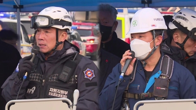 [현장연결] 광주 붕괴사고 브리핑…"매몰자 4명 중 2명 위치 확인 못해"