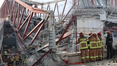 광주대표도서관 공사장 붕괴 사고…1명 사망·3명 매몰