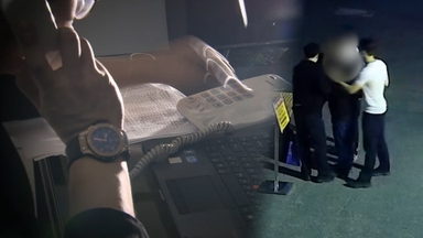 수천만 원 뜯으려던 보이스피싱범…사복 경찰에 '덜미'