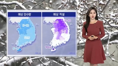 [날씨] 밤사이 강원 영동 대설…서쪽 한파주의보