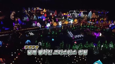 [영상구성] 560만 개 전구로...화려한 크리스마스 정원