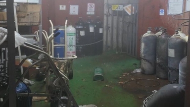 안양 병원서 의료용가스 폭발사고…1명 부상