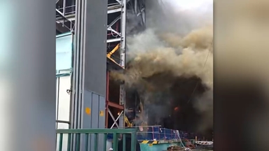 화성 동탄산단 공장 리모델링 현장서 불…3명 경상