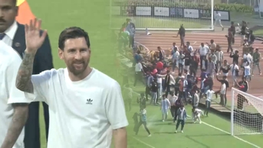 인도의 '메시 대소동'…"볼 수만 있게 해주세요"