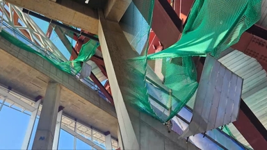 부산 오페라하우스 건설 현장서 노동자 추락사