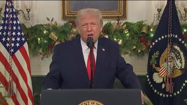 지지율 최저에도 '자화자찬'…트럼프 "사상 최대 환급"