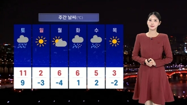 [날씨] 내일 곳곳 큰 일교차…토요일 전국 비 소식