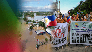 '유령 홍수사업' 분노한 필리핀 시민들...반정부시위 확산