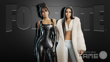 포트나이트, 킴 카다시안이 제작한 코스메틱 아이템 선보인다