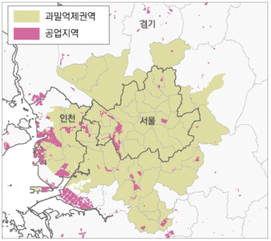 수도권 규제 40년… 경기북부 공업지역은 제자리