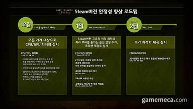 매달 한 번씩, 몬헌 와일즈 '겨울 최적화 업데이트' 예고