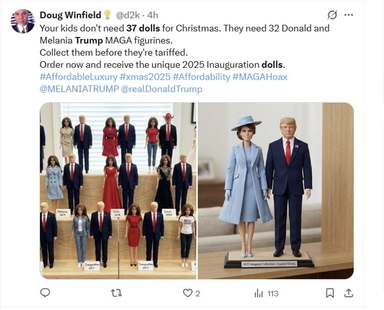 트럼프 '인형 2개' 발언 또 역풍…"딸에게 철강 선물하란 거냐"