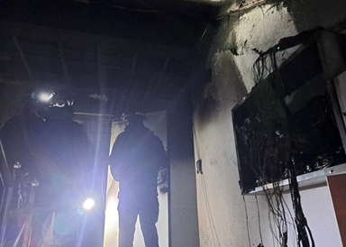 강릉 한밤에 원룸 화재…19명 중 9명 구조·10명 자력 대피