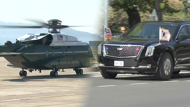 미 대통령과 함께 움직이는 백악관...에어포스원, 마린원, 비스트