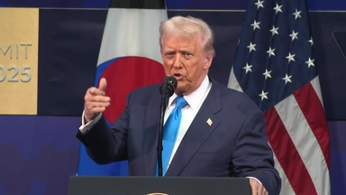 트럼프, 특별연설에서 협상 타결 '힌트' 줬다