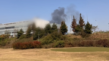 인천 송도 소방서에서 화재..."환풍기에서 발화"