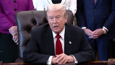 트럼프, '관세' 홍보에 총력..."1인당 2천 달러 지급"