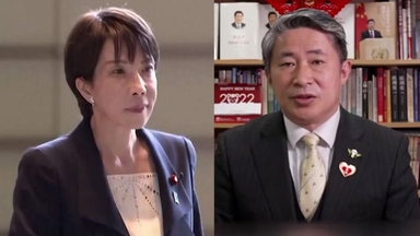 "타이완 유사시 집단자위권" vs. "죽음의 길"...중일 신경전