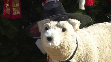 가을 내려앉은 한국민속촌...'조선판 산타'도 등장