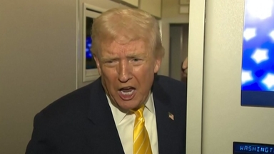 트럼프 "인터뷰 짜깁기 논란 BBC에 50억 달러 소송 낼 것"