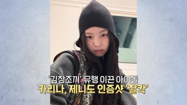 카리나, 제니도 입은 '김장조끼'...'댕댕이도 입을래요' [앵커리포트]