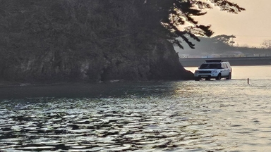 태안 소근진에서 밀물에 3명 고립...'대조기' 안전사고 주의