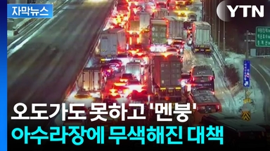 [자막뉴스] 제설 작업했다는데 지옥길...첫눈부터 '요란'