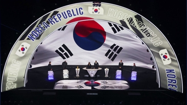 한국, 멕시코·남아공·유럽 PO 승자와 한 조