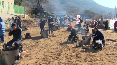 "겨울을 즐겨요"...동장군 물러나자 나들이객 북적