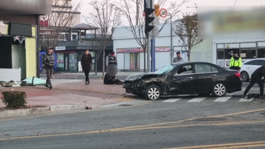 부산에서 새벽 시간 음주운전 60대 식당 돌진